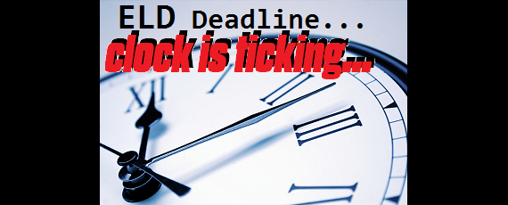 ELD deadline fast approaching! ..are YOU ready??